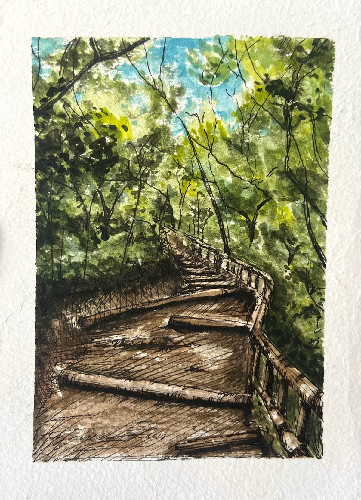 Escaleras de chipinque